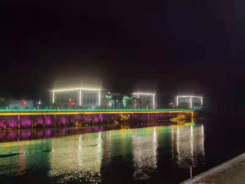 桥边护栏LED灯带工程
